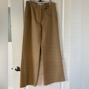 Zara 100% Wool Wide Leg Pants